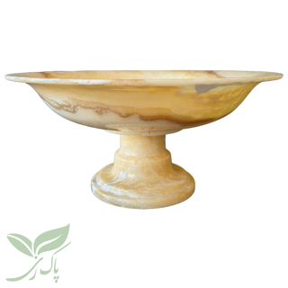 میوه خوری سنگی پایه دار مرمر