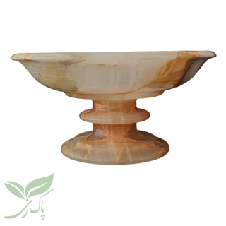 ظرف میوه خوری مرمر موجدار