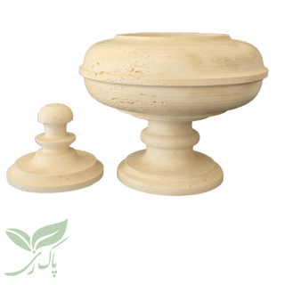 شکلات خوری سنگی پایه دار