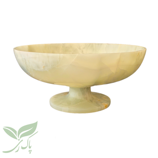 میوه خوری سنگی پایه دار مرمر