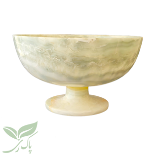 میوه خوری سنگی پایه دار مرمر