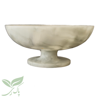 شکلات خوری سنگی مرمر پایه دار