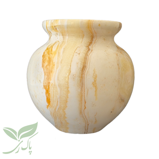 گلدان سنگی مرمر طبیعی
