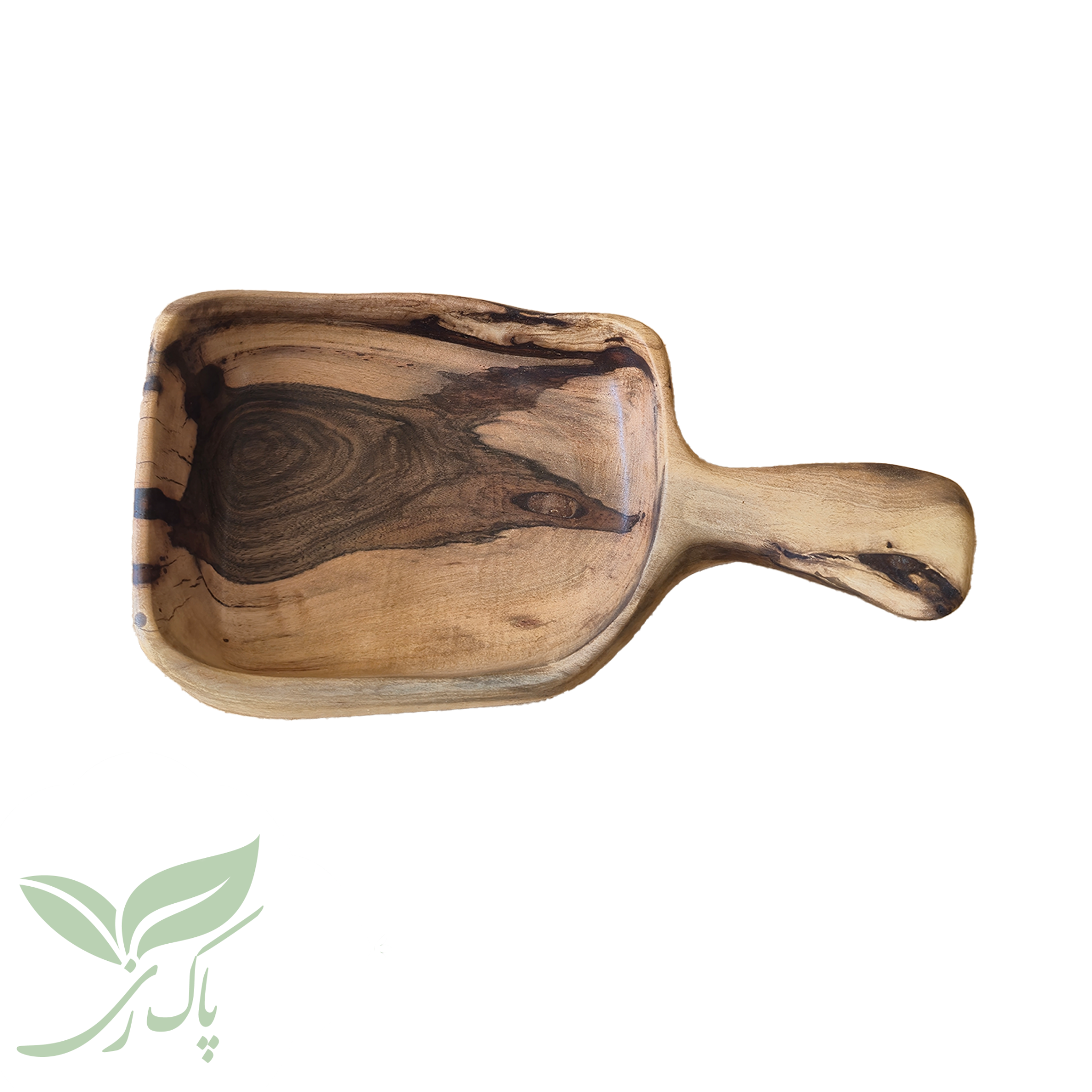 شکلات خوری دسته دار چوب گردو 